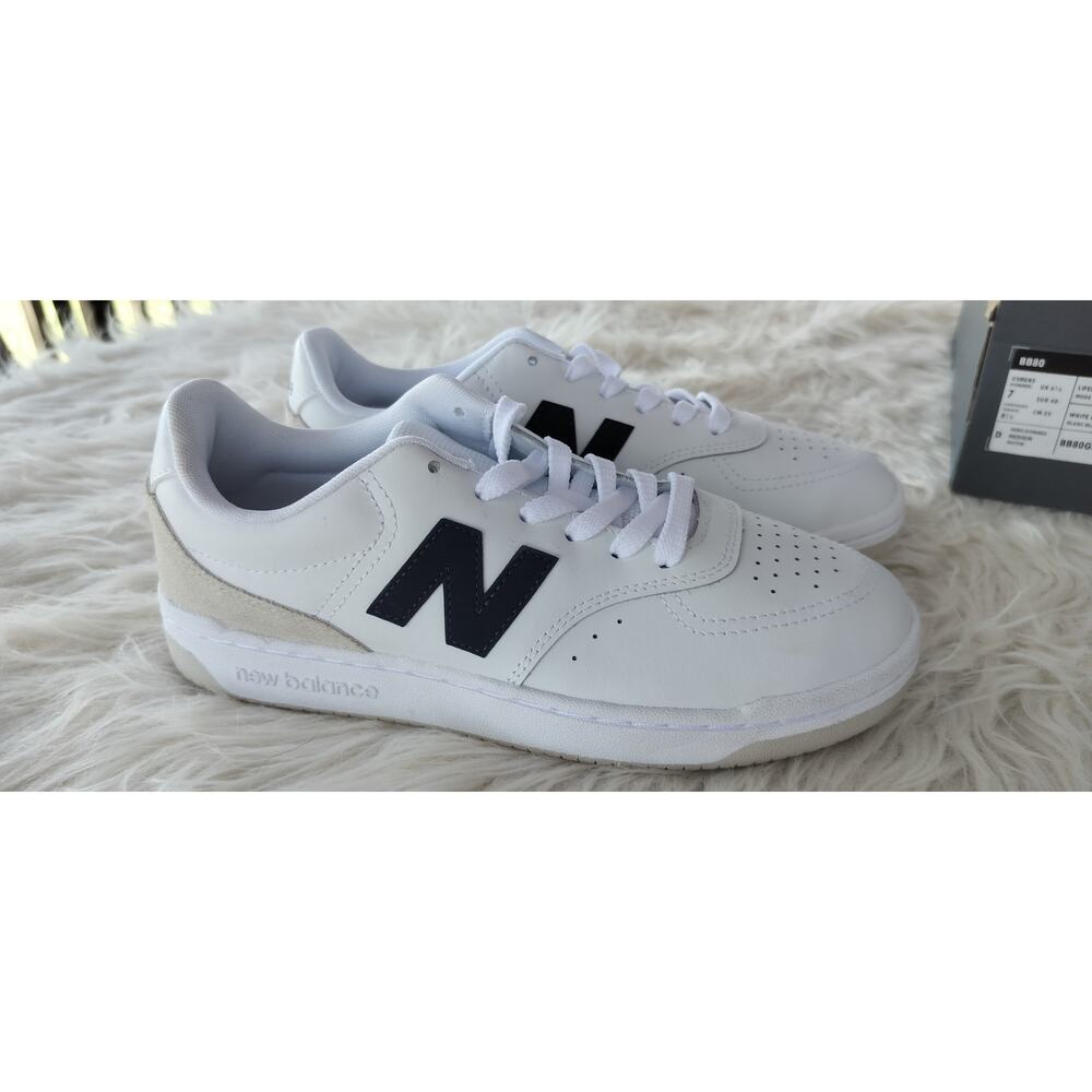 4051) New Balance BB80 GRN Unisex White Blue Sneakers Size US M7/W8.5